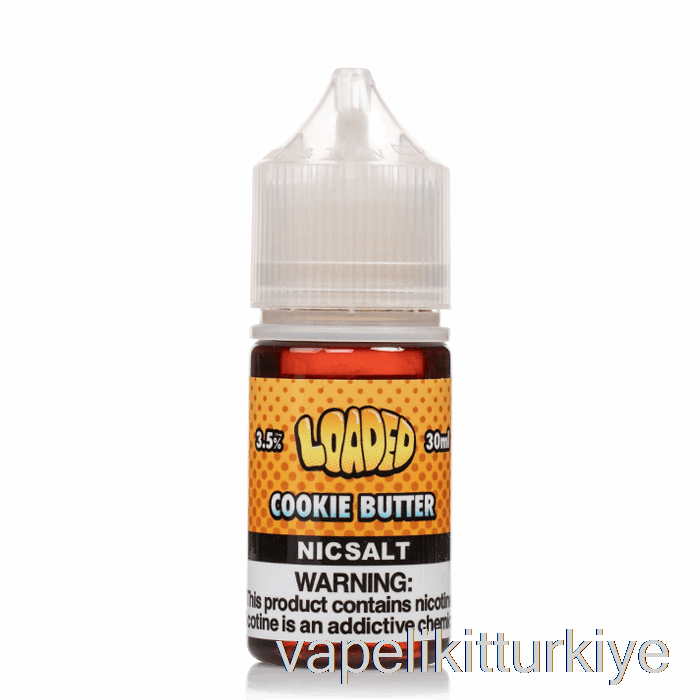 Vape Elektronik Sigara Kurabiye Yağı - Yüklü Tuzlar - Acımasız Buharlar - 30ml 20mg